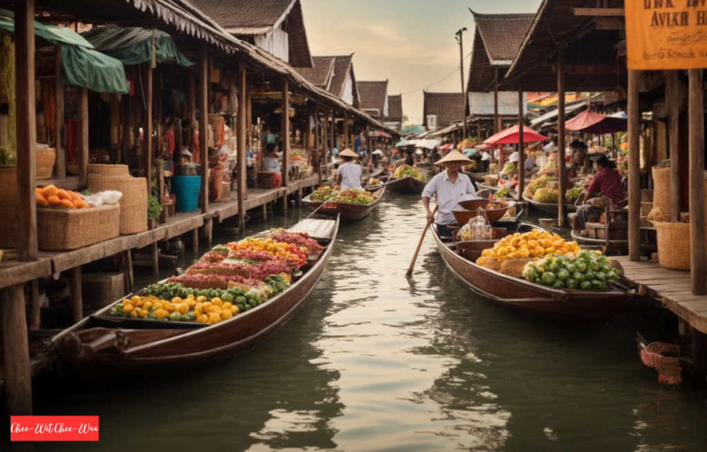 Amphawa Floating Market - CheeWitCheeWaa